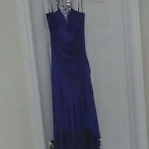 Dress purple long
